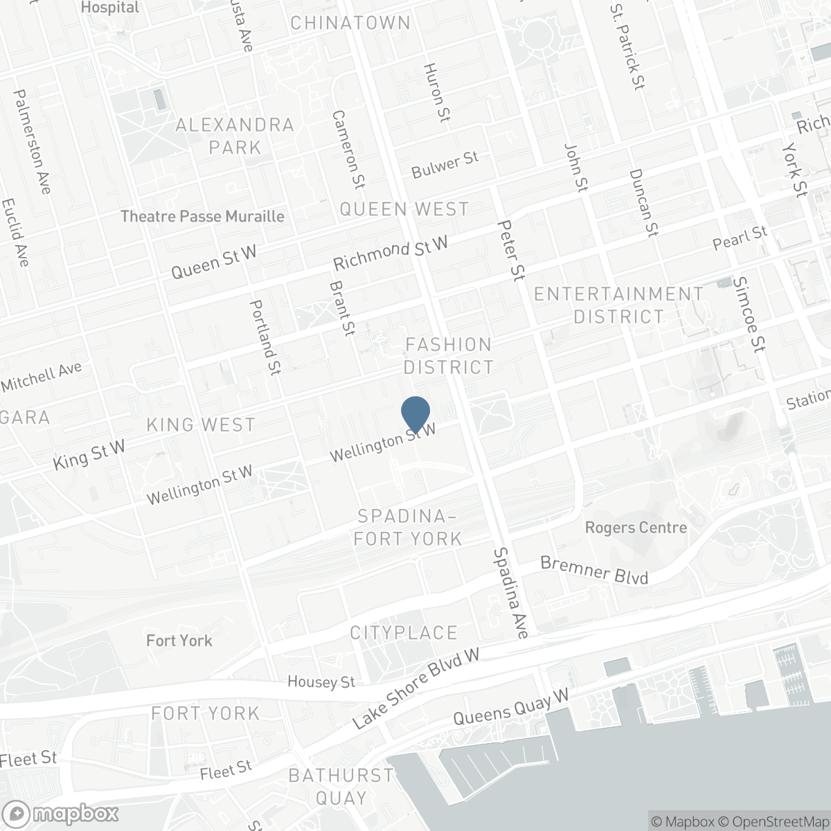 802 - 400 WELLINGTON STREET W, Toronto, Ontario M5V 0B5